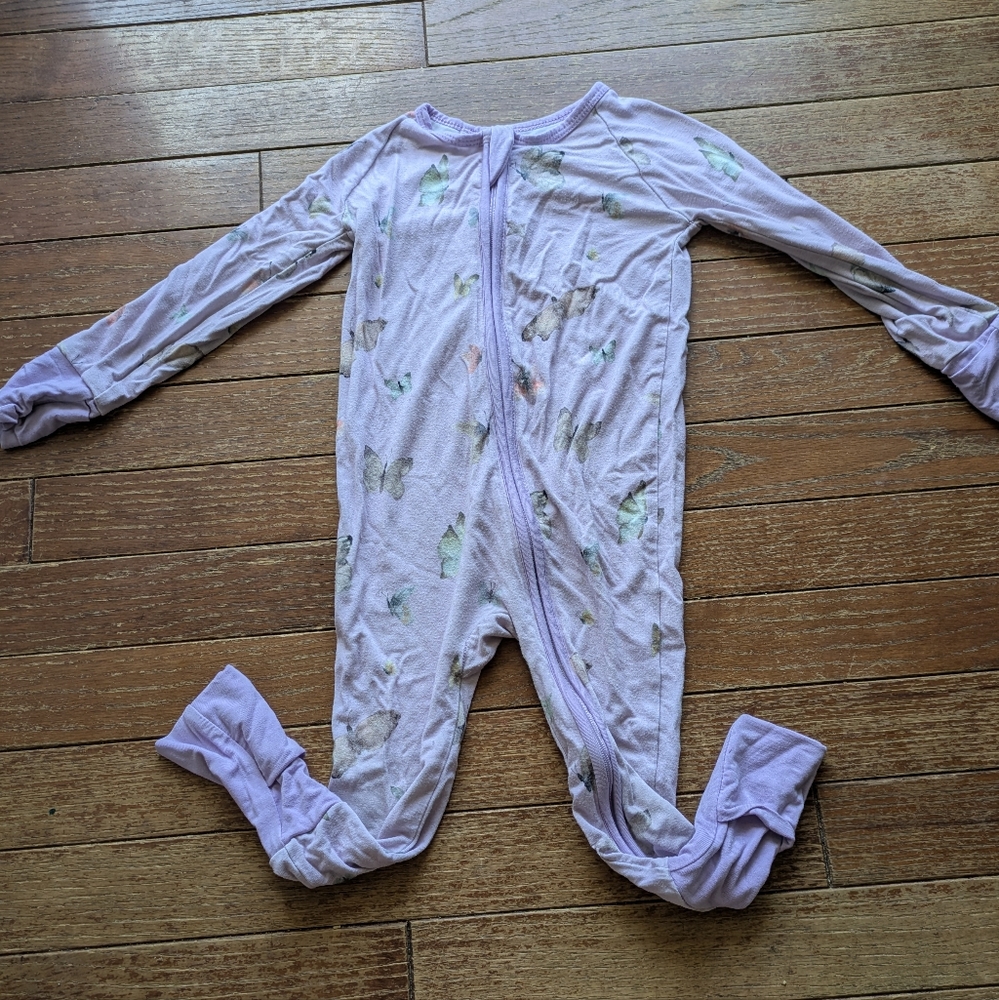 Little Crown & Capes Butterfly Zippy